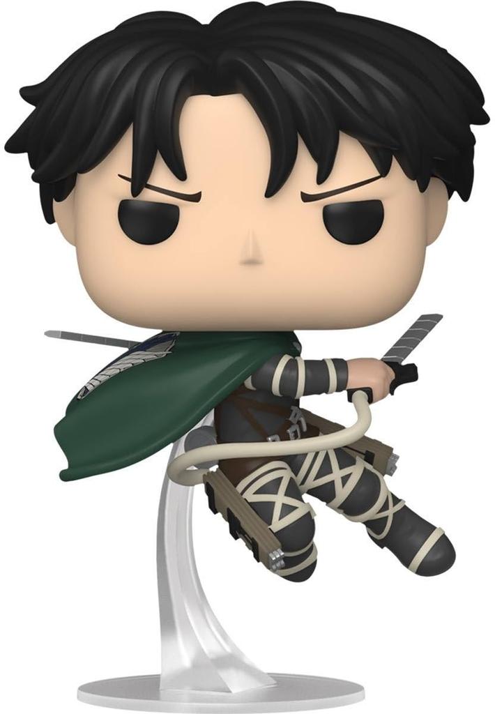 Funko POP Attack On Titan Captain Levi Ackerman (Final Season) Figure (AAA Anime Exclusive)
