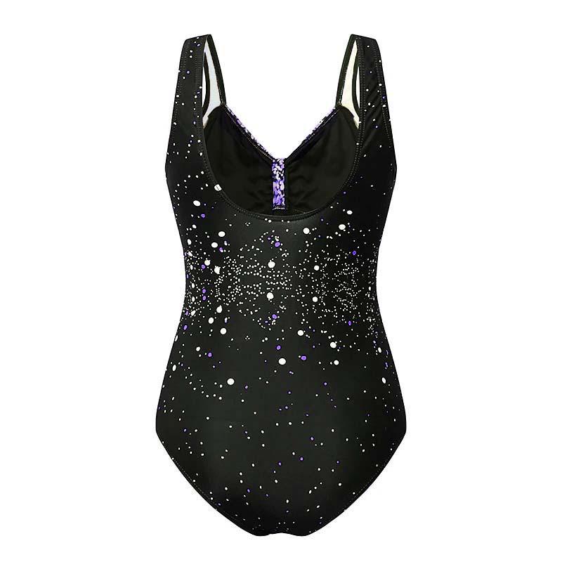 2022 Koreanischer Schwarzer Bedruckter Bikini Damen Hüfthebender Dreieck Badeanzug