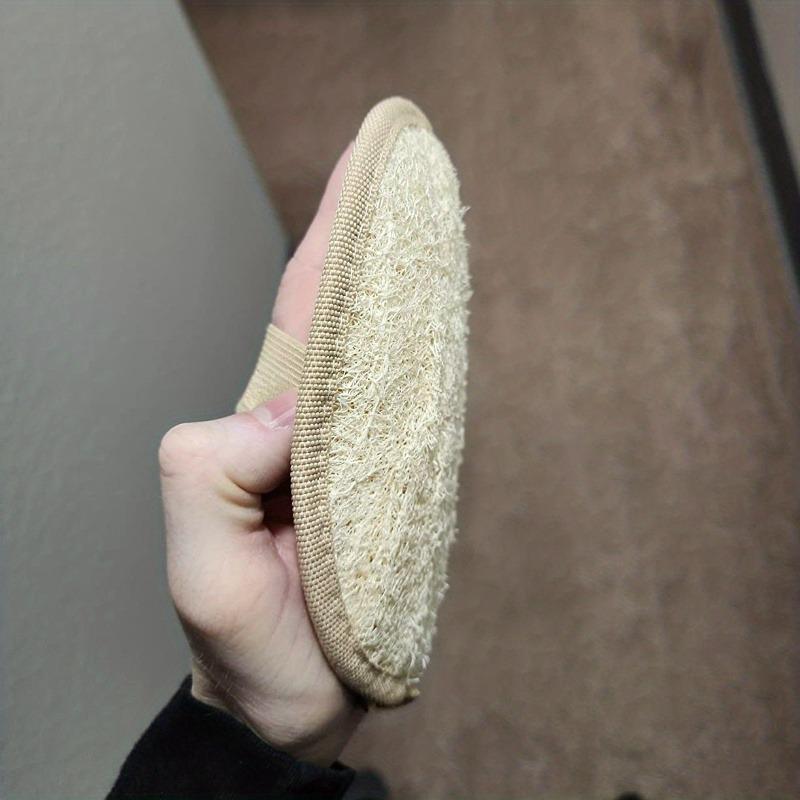 

1/2Pcs Beige-edged loofah slices bath towel for adults without rubbing loofah bath wipes