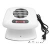 Nail Fan Blow Dryer Single Hand Nail Air Dryer Warm Cool Wind Automatic Sensor Nail Fan Blow Dryer for Home Salon White