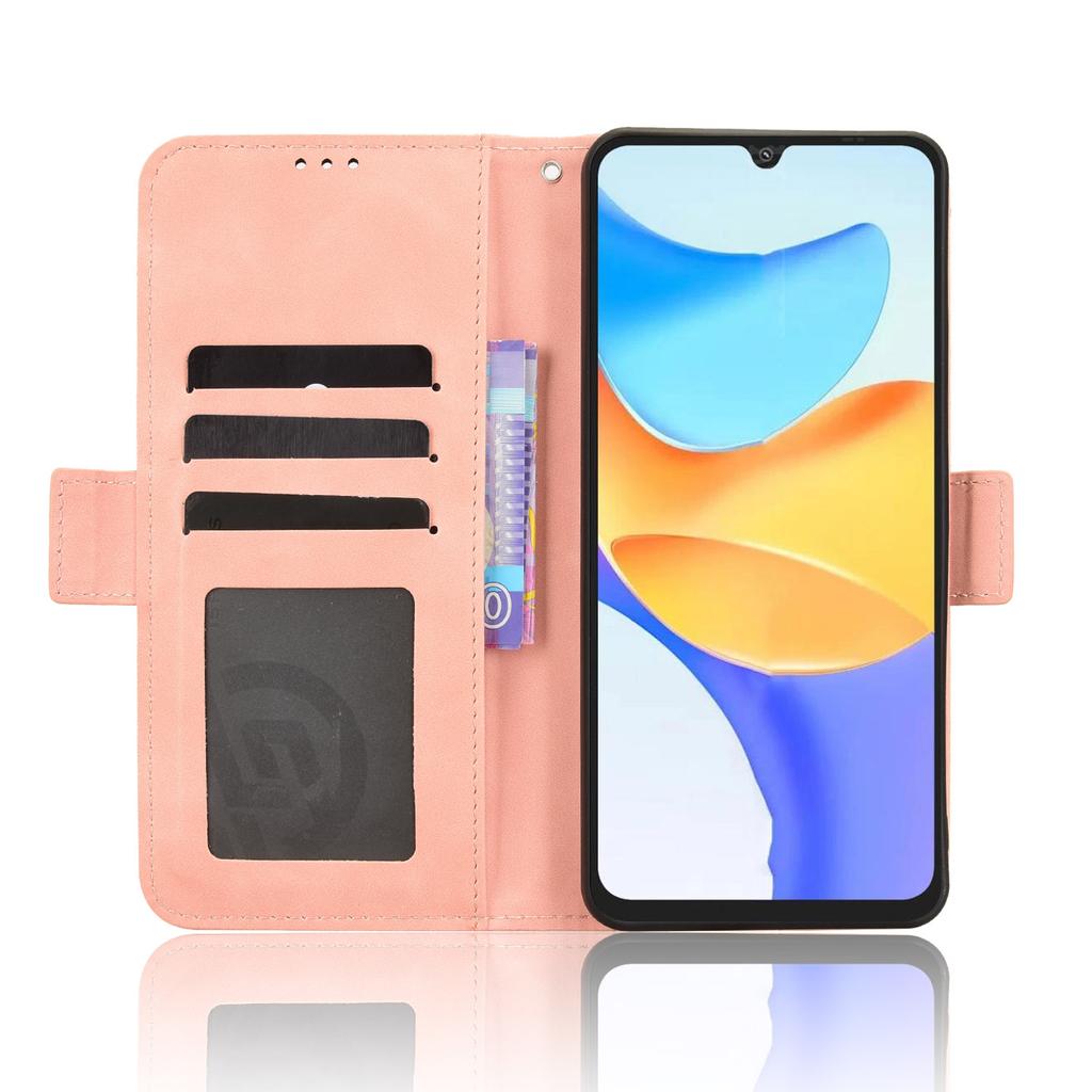 For Blackview Shark 6/Oscal Tiger 8 Leather Case Phone Wallet Cover with Multiple Card Slots