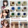 1pair with 3 Dimensional Fitting Eye Silicone Doll Simulation Eyeballs  For BJD Doll