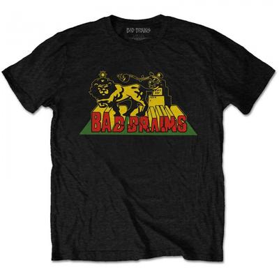 Bad Brains Unisex Adult Crush Lion Cotton T-Shirt