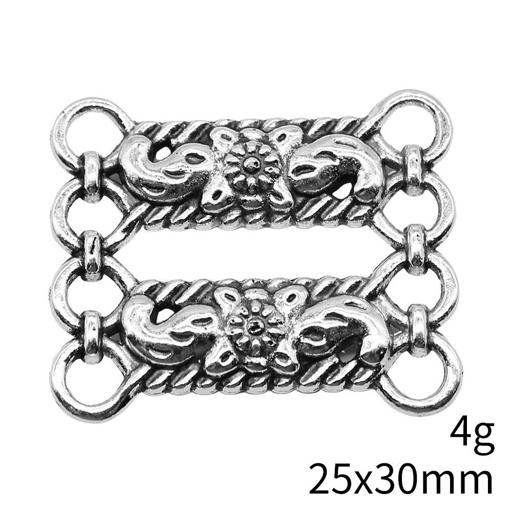 Thanksgiving Day Jewelry Findings And Components Four-Hole Necklace Connector Accessories Parts Cheap Cute Stuff Decorations And Accessories