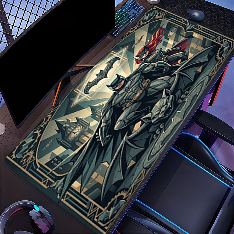 Batman Print Mouse Pad, for Keyboard Pad Laptop PC Mat for Office Home Use, Desk Decor, Perfect Birthday Gift for Gamers