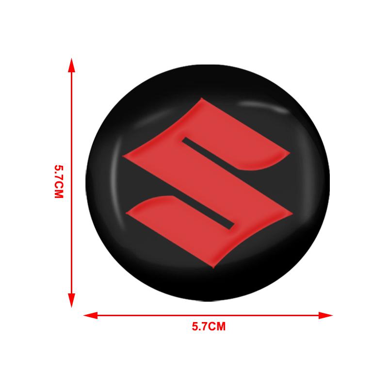 56mm Emblemat Naklejka na Piastę Koła Samochodowego Naklejka na Koło dla Suzuki Swift Jimny Grand Vitara Samurai Spacia Liana GSR GSR750 GSR600 SV 650