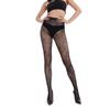 European & American Kitten Pattern Jacquard Fishnet Stockings