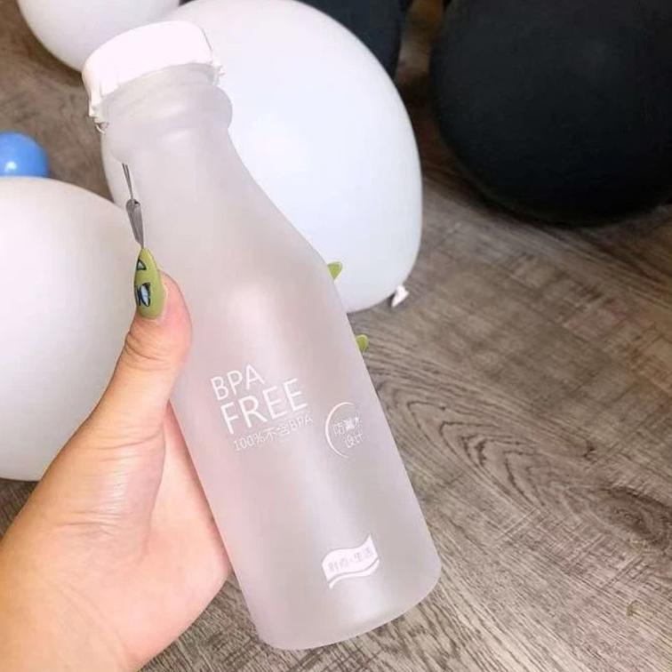 

1 Pcs 550ML Unbreakable Outdoor Sports Travel Water Bottle Portable Leak-proof Cycling Camping Water Cup 0.55L білий
