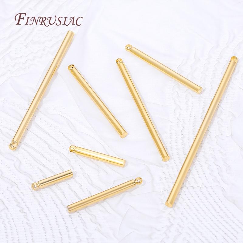18K Gold Plated Pendants Charms Hanging DIY Jewelry Making Accessories Findings For Necklaces Earrings