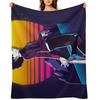 Digimon Survive - Aoi *80s retro* Throw Blanket Luxury Softest Nap Thermals For Travel Blankets