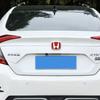 Car Logo Front Grille Trunk Steering Wheel Emblem Decorate Sticker For Honda 2006-2025 Civic FIT HRV Vezel Avancier Accessories ake256