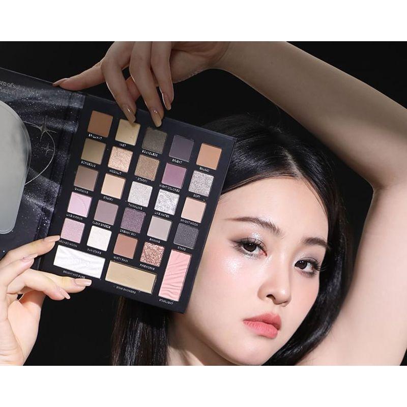 NOVO - Blooming 27 Color Eyeshadow Comprehensive Palette - 2 Types