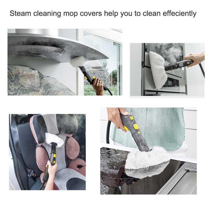 A74E-Suitable For Karcher Steam Cleaners Vacuum Cleaner Accessories Includes Nozzle, Brush And Cloth