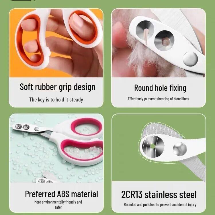 Pet Nail Clippers: Cat Paw Trimmer and Pliers for Small Pets
