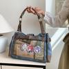 Großes Fassungsvermögen Spice Girl Lokomotiven-Stil Achseltasche Damen Neu Glück Ödland Schmerz Tasche Süß Cool Tragbare Umhängetasche