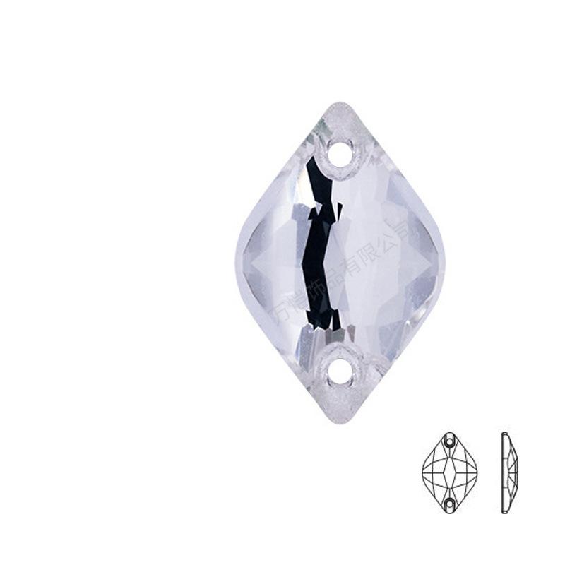 

Зеркальный крест Высокая имитация K9 Лимонный Пришивной страз ручной работы, Стекло Сделай сам Одежда Креативные стразы Ювелирные аксессуары Lemon 12 * 18mm (168 pcs/box) белый