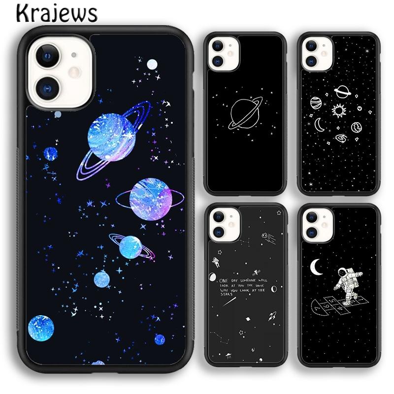 Aesthetic Space Stars Planet Phone Case Cover For iPhone 17 Air 16 15 14 plus 12 13 pro max coque Shell Fundas