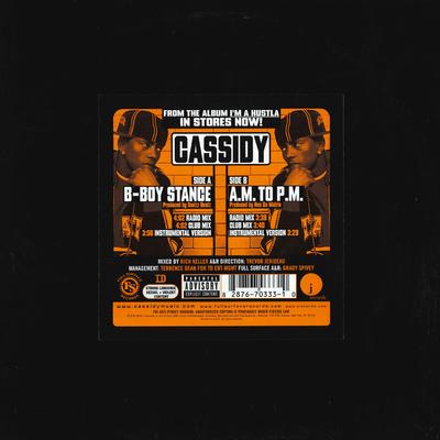 12inch Record CASSIDY - B-boy Stance / A.m. To P.m. 82876703331 J 2005 US Rap & Hip-Hop/R&B Used