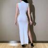 Y2K Spring/Summer Spicy Girl Sexy High Split Strap Dress for Women