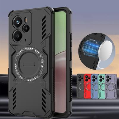 For Realme 14 5G Case Cover OPPO Realme 14 5G Capas Shockproof Annular Magnetic Adsorption Wireless Charge Back Fundas Realme 14