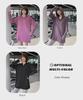 Women's Plus Size Hooded Yoga Sportswear: Slim or Loose Fit T-Shirt for Fitness & Running