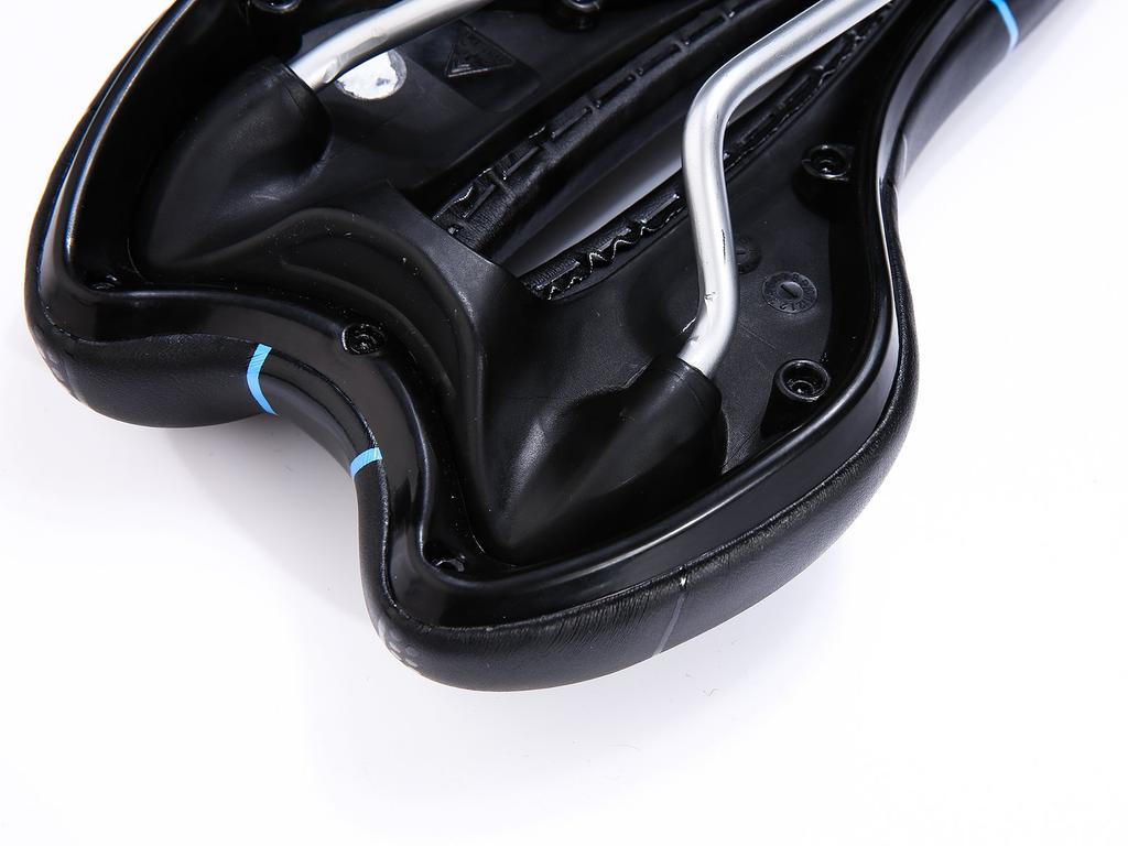 ZHIQIU Miękkie Perforowane Sportowe Kolorowe Siodło Rowerowe Odpowiednie do Rowerów Górskich Szosowych Składanych Zapobiega Wstrząsom Łatwe w Montażu Siodło, Poduszka, Siodło, Rowery, Rowery,