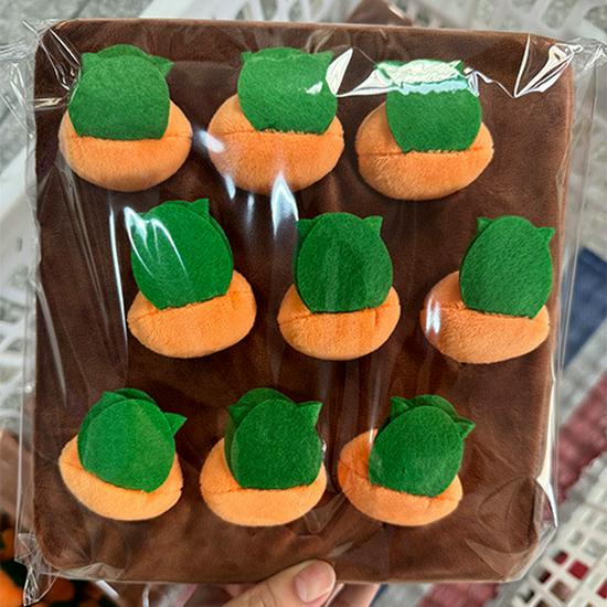 Cross-Border Plush Carrot Toy for Pet Chew & Kids' Early Education