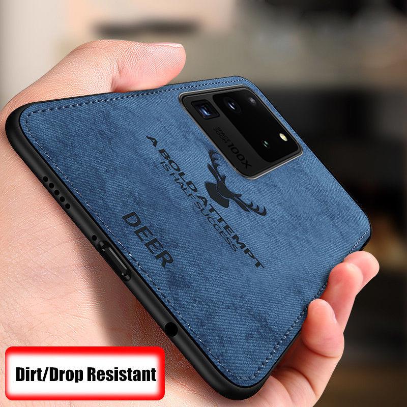 

Для iPhone 11 Pro Макс Samsung S20 Redmi Примечание 8T Дело ELK Гибридный Мягкий TPU Кожа Матовая Задняя обложка
