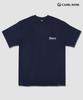 CAMEL WORK Authentic Logo Short Sleeve T-Shirt (Navy)