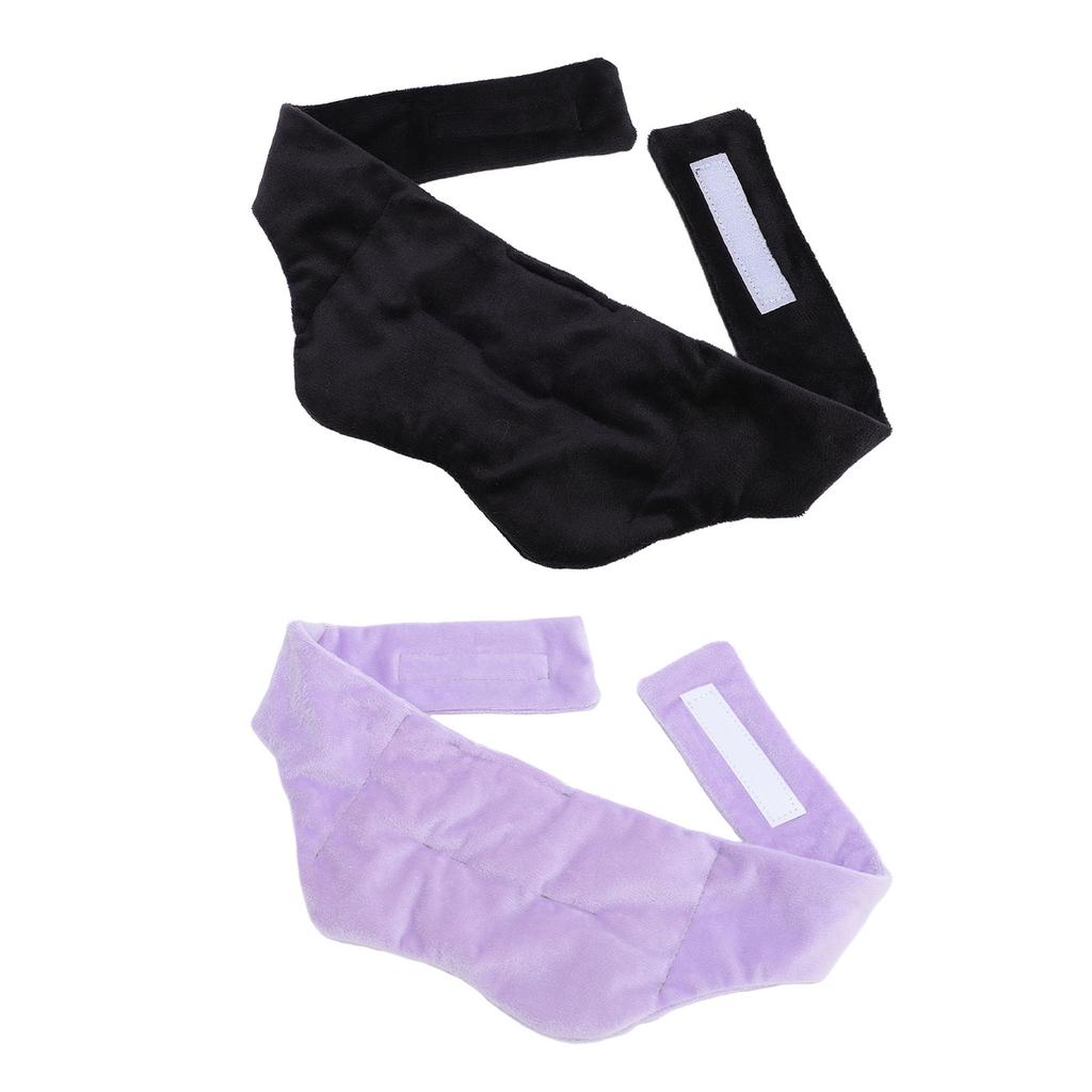 Sleeping Eye Cover Soft Comfortable Weighted Eye Cover Hook and Loop Fastener Closure for Nighttime