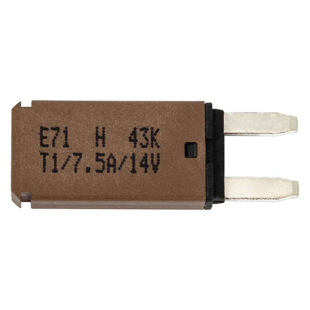 7Pcs 5-30A Circuit Breaker Blade Fuse Automatic Resetting For Cars Motorcycles