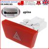 Hazard Light Warning Switch Button 6490NG for Citroen C1 Peugeot 107 Toyota Aygo