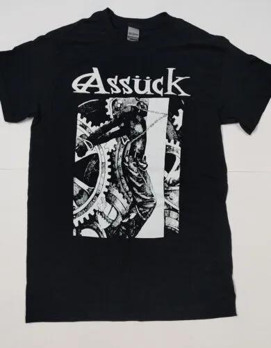 Unisex Short Sleeve Crew Neck Cotton T Shirt Assuck Hardcore Punk Band S