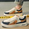 Men's Flat Casual Sneakers  Trendy Thick Sole Shoes Comfortable Vulcanized Mens Tennis Shoes Zapatillas De Deporte