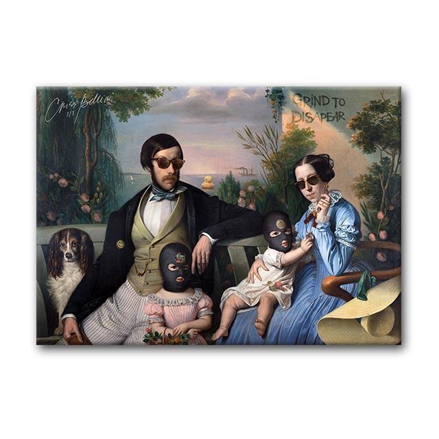 

Мечтайте о большой Бонни и Клайде, современное украшение для дома, гостиной, картина маслом, постеры и гравюра, настенное искусство 21cm×30cm NoFrame