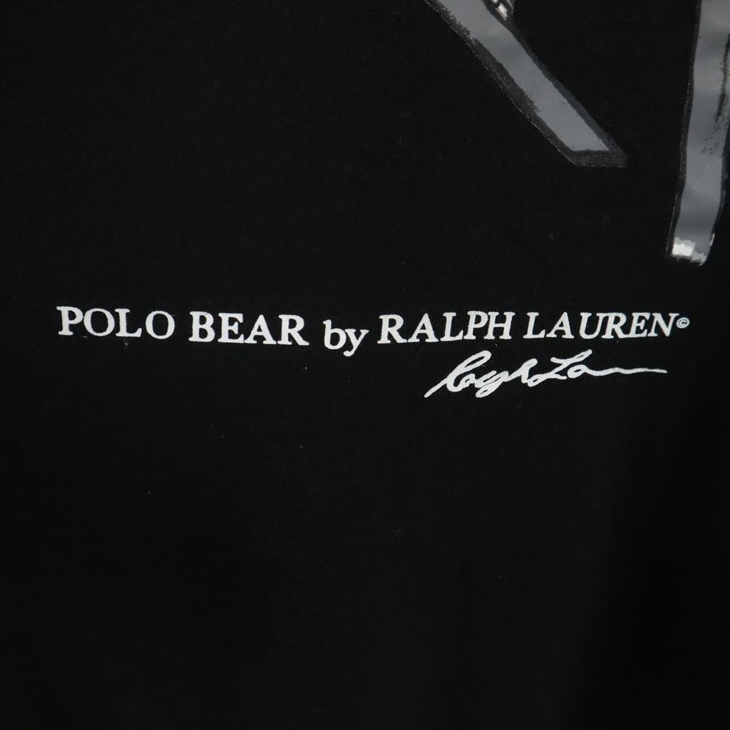 Polo Ralph Lauren Polo Bear Long Sleeve Sweatshirts L Black Men's Used