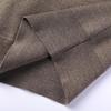 Men's V-Neck Solid Color Sweater - 100% Fine Wool, Thickened for Autumn/Winter, Long Sleeve Knitwear