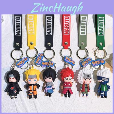 Cute Pvc Naruto Keychain Soft Rubber Figure Halloween Party Gift For Friends