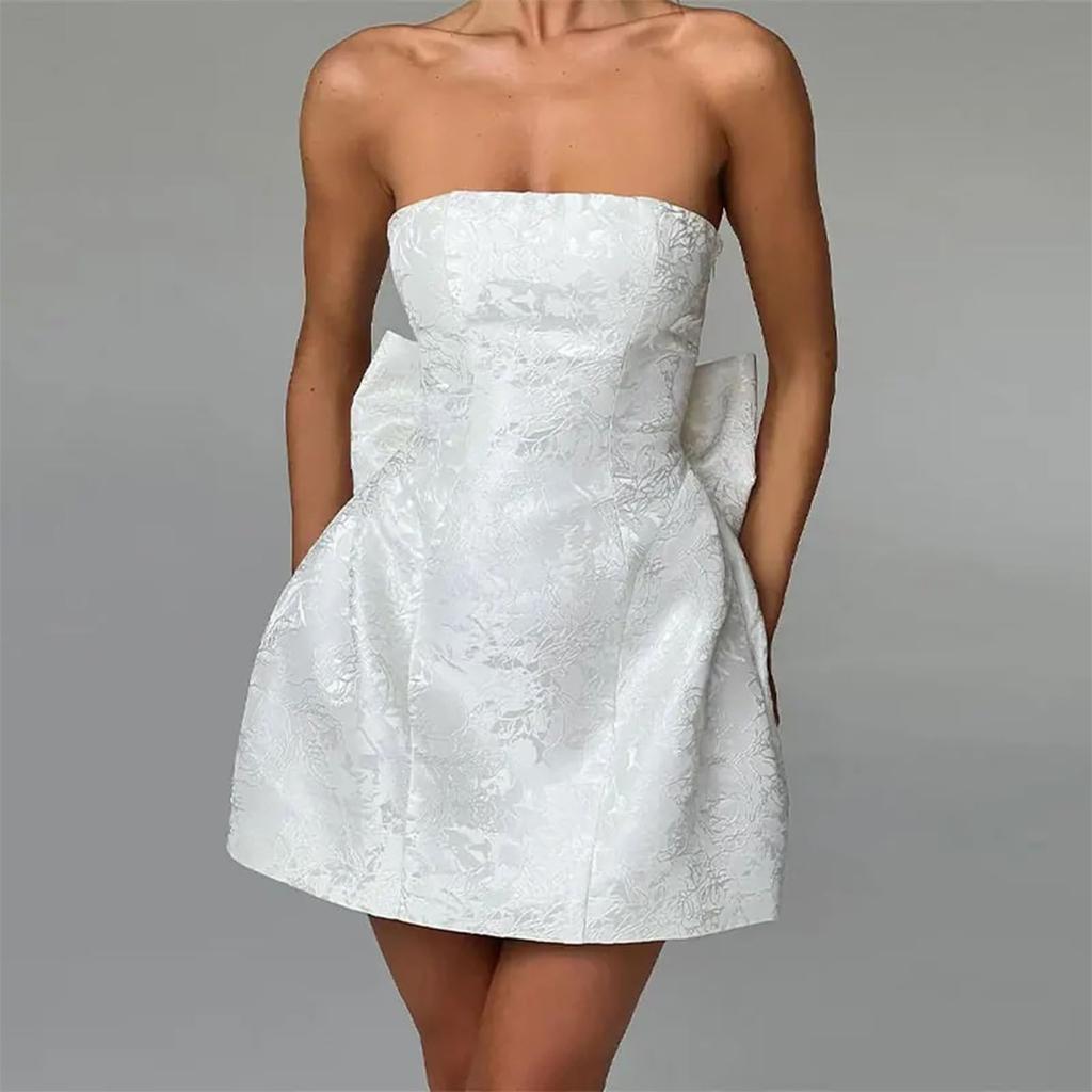 Vestido Casual de Verano para Mujer sin Mangas de Color Sólido Suelto Vestido Camisero Vestidos Sexy sin Espalda