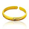 Authentic Vietnamese Ancient Sand Gold Frosted Bracelet: Retro Gold Inheritance Wedding Jewelry
