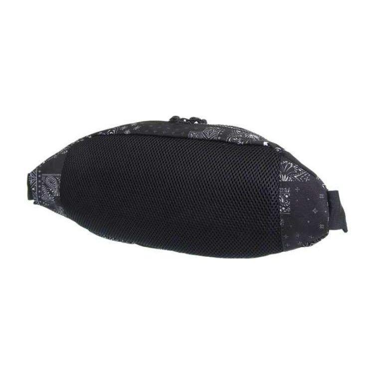 The North Face Ml Letter Pattern Printed Double Zipper Closure Polyester Waist Bag Unisex Waist Bag Black NN2HN59B