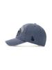 Emelbi Varsity Vintage Cursive Stitch Unstructured Ball Cap La (Indigo)