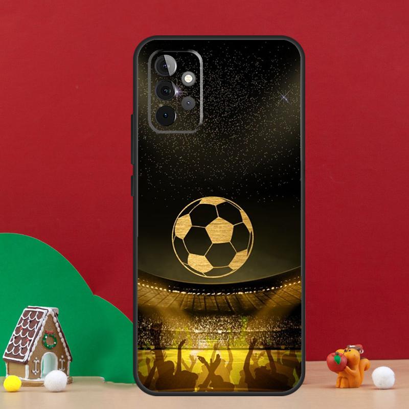 Football Soccer Ball Case For Samsung Galaxy A55 A52 A32 A12 A33 A06 A16 A26 A36 A56 A15 A53 A13 A34 A54 A14 A17