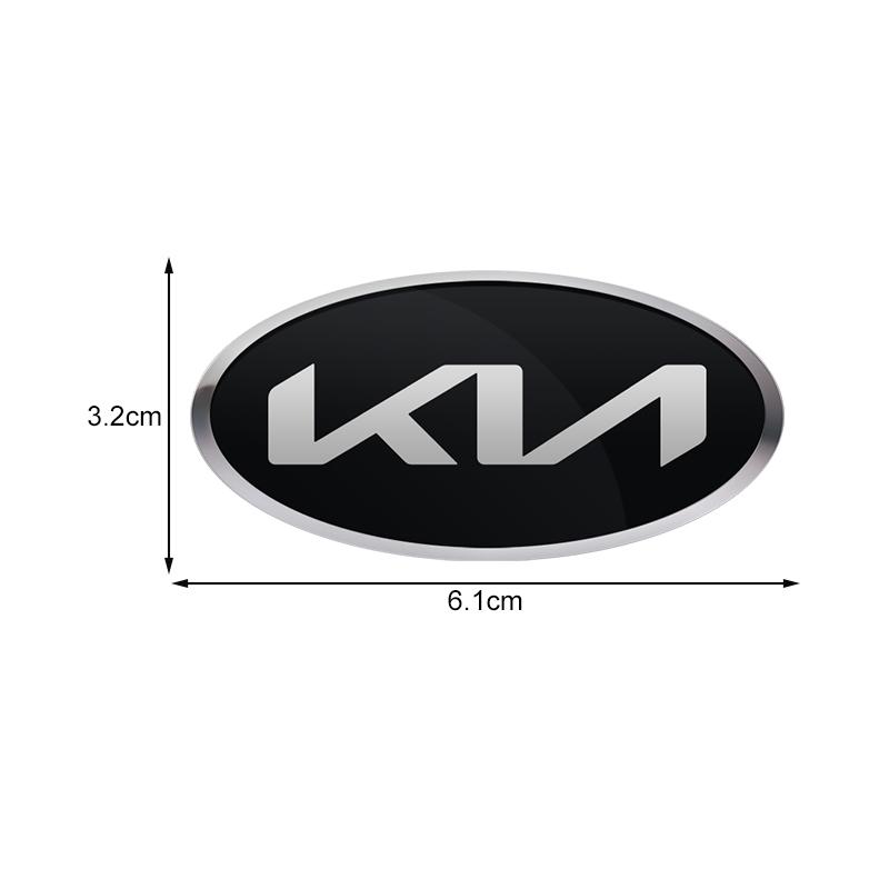 1 ks ABS Nálepka s centrálním emblémem na volant auta Styling auta Pro KIA Rio Ceed Sportage Cerato Soul Sorento Flip R K2 K3 K5 k6 K7 K8 Soul