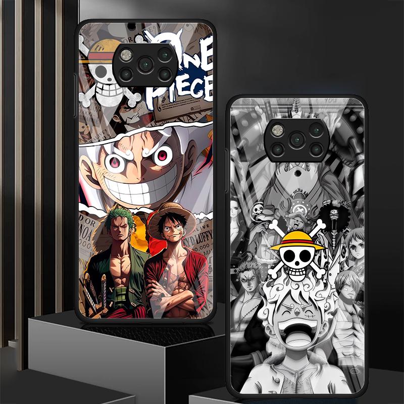 Anime OneS P-ieceS Case for Xiaomi Poco F4 F3 X7 Pro X4 X5 F5 X3 Pro C40 X6 M3 M4 M5 Phone Cover