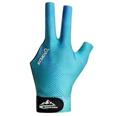 Guantes de billar, guantes de tres dedos, guantes elásticos para snooker y pool, guantes antideslizantes para entrenamiento de billar para hombres y mujeres, mano izquierda.