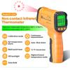 DT1000 DT1600 Infrared Thermometer Professional 13 Laser Points Non Contact Digital Pyrometer IR Temperature Gun High Temp Alarm