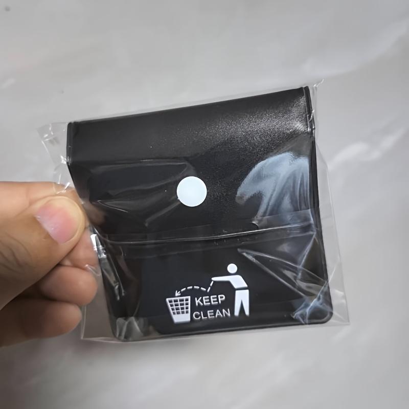 1PC Potable Ashtrays Storage Bag Small Pocket Ashtray Outdoor Smoking Cigarette Cigar Ash Tray Travel Smoking Accessory