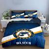 St. Louis Blues Bedding Set Bedding Duvet Cover Set Duvet Cover Pillowcases (1 * Duvet Cover 2 * Pillowcases, without duvet insert)