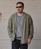 Rugged House Basic Waffle Cardigan Gray